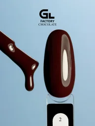 23015 Color Chocolate Black Gel Polish 15 g