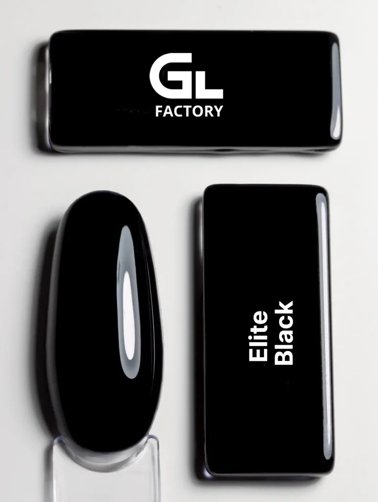 1048 Elite Black Black Color Gel Polish Elite Black g 15 15 g