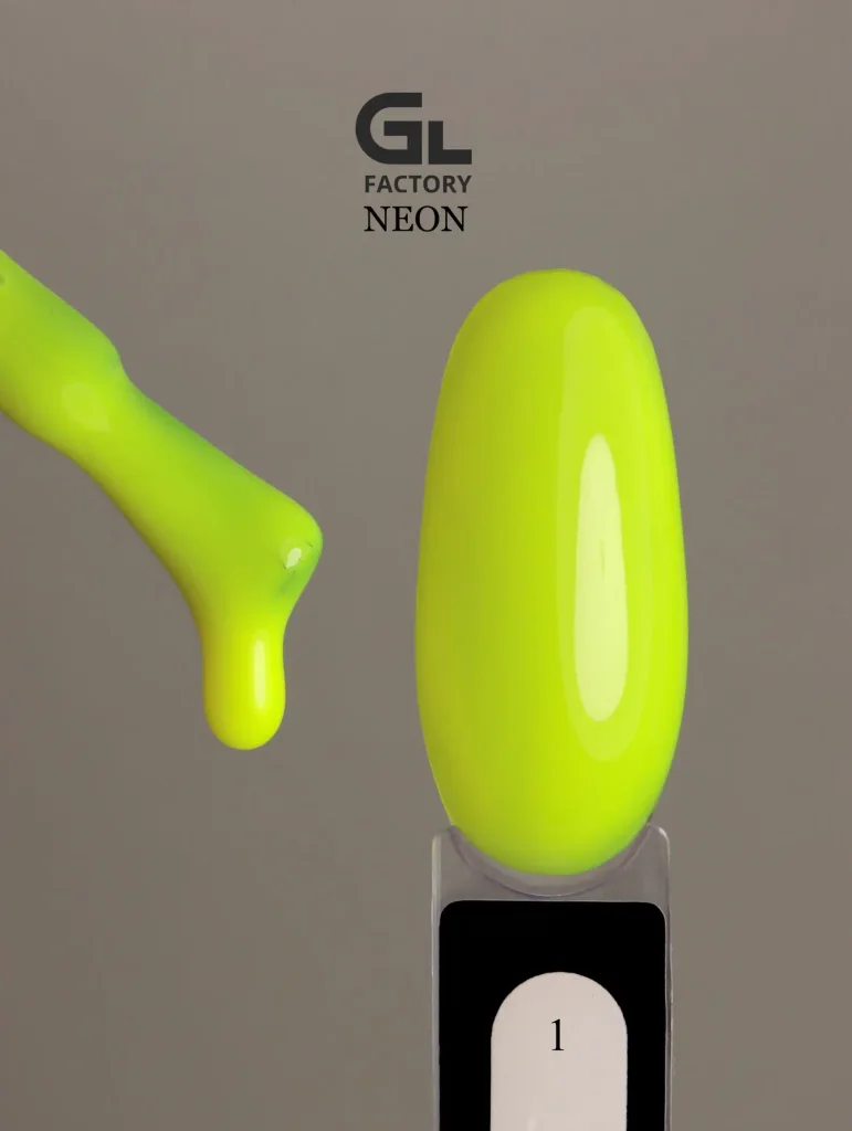 1060 Neon Black Color Gel Polish Neon 1 g 15 15 g