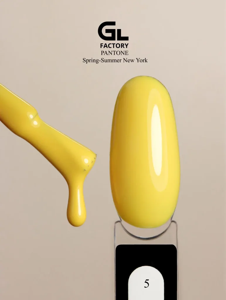 1070 Pantone Spring-Summer York Black Color Gel Polish Pantone Spring-Summer York 5 g 15 15 g