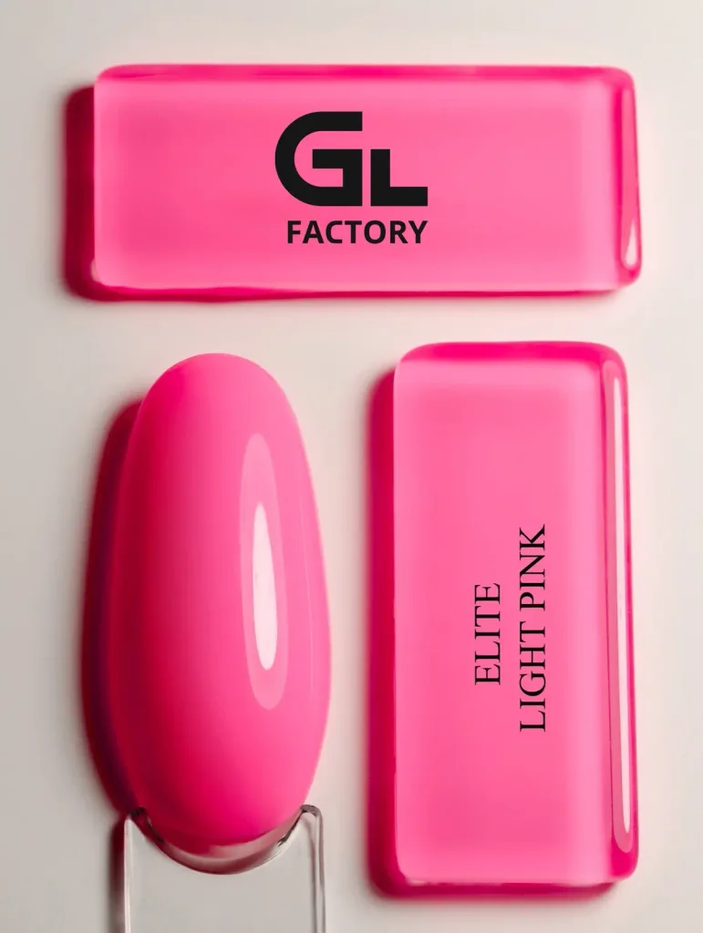 1168 Elite Light Pink Black Color Gel Polish Elite Light Pink g 15 15 g