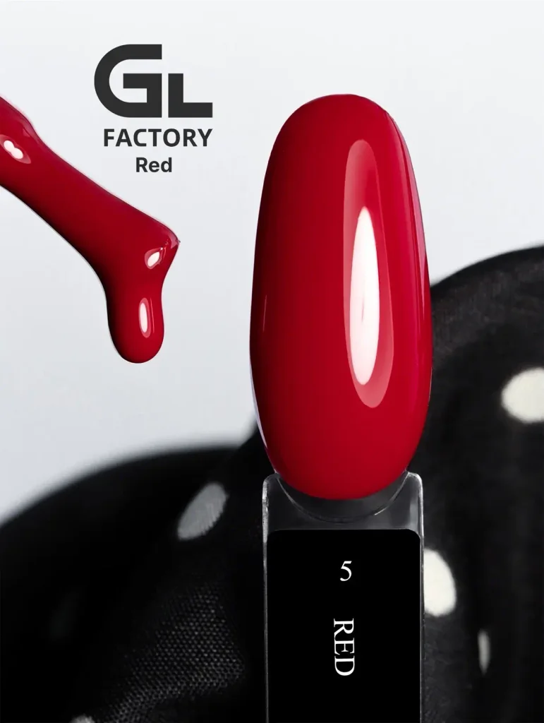 1189 Red Black Color Gel Polish Red 5 g 15 15 g