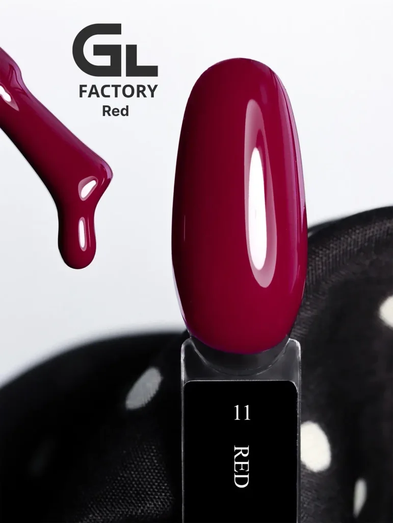 1193 Red Black Color Gel Polish Red 11 g 15 15 g