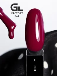23309 Color Red Black Gel Polish 15 g
