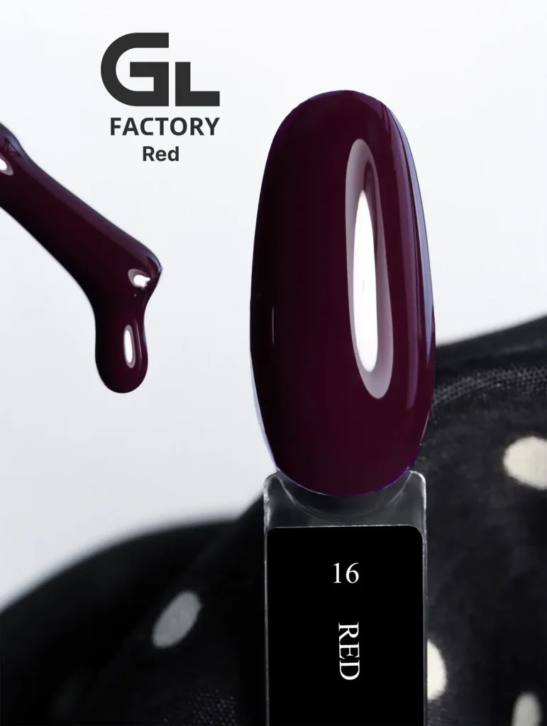 1195 Red Black Color Gel Polish Red 16 g 15 15 g