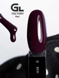 23313 Color Red Black Gel Polish 15 g