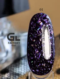 Gel Polish, Black, 15 g