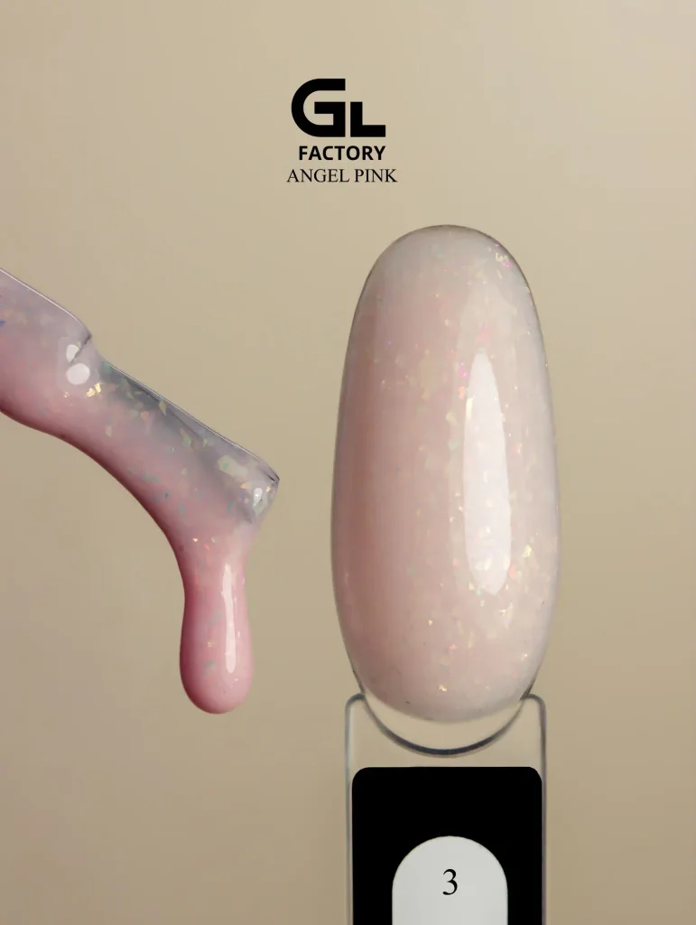 2084 Angel Pink Black Color Gel Polish Angel Pink 3 g 15 15 g