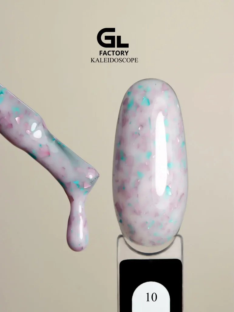 2128 Kaleidoscope Black Color Gel Polish Kaleidoscope g 15 15 g