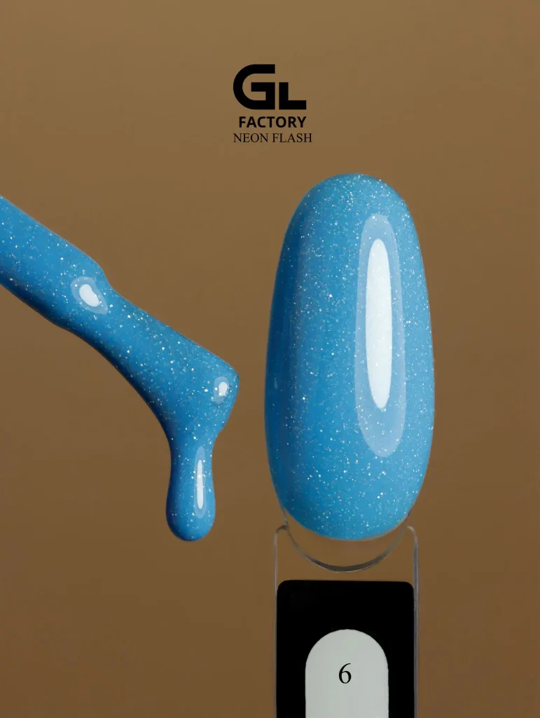 2153 Neon Flash Black Color Gel Polish Neon Flash 6 g 15 15 g