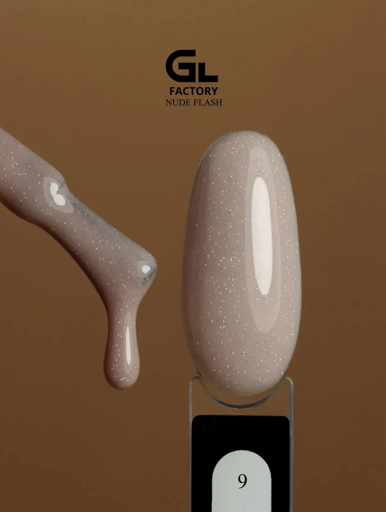 2167 Nude Flash Black Color Gel Polish Nude Flash 9 g 15 15 g