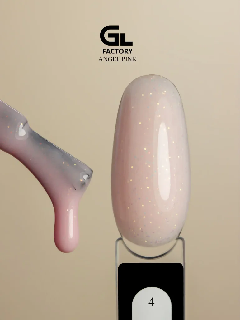 2180 Angel Pink Black Color Gel Polish Angel Pink 4 g 15 15 g