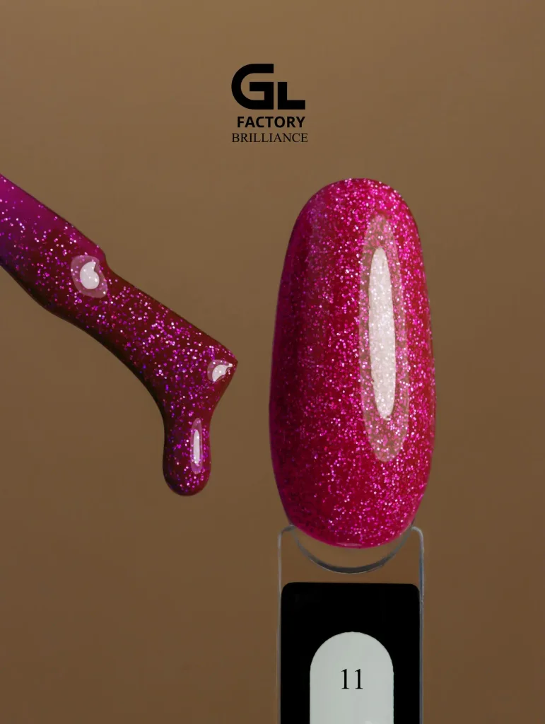 2184 Brilliance Black Color Gel Polish Brilliance 11 g 15 15 g