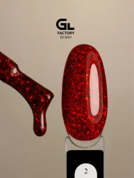 24210 Color Rubin Black Gel Polish 15 g