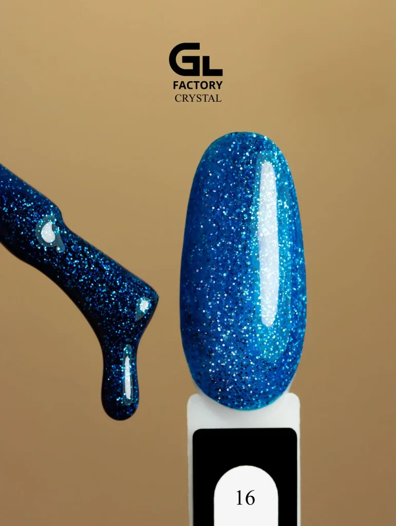 2194 Crystal Black Color Gel Polish Crystal 16 g 15 15 g