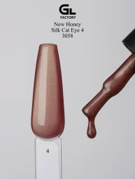 24349 Color Honey Silk Cat eye Black Gel Polish 15 g