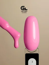 GL-1015 Barbie Gel Polish Black image 1