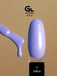 GL-1027 SiRen' Gel Polish Black image 1