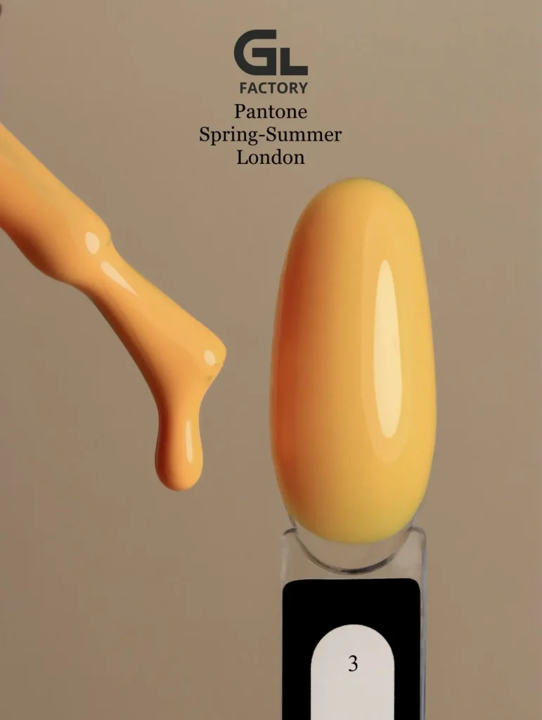 GL-1068 Pantone Spring-Summer London Gel Polish Black
