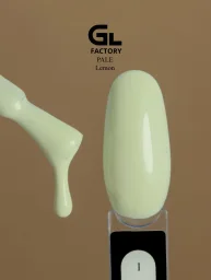 GL-1101 Pale Gel Polish Black image 1
