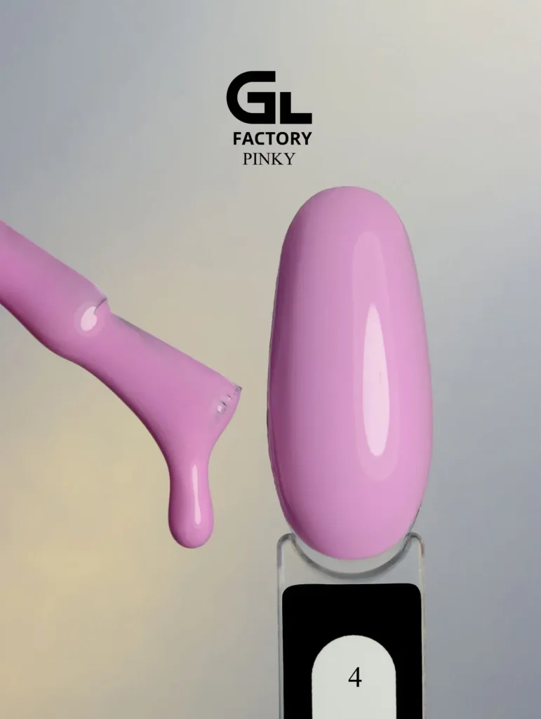 GL-1201 Pinky Gel Polish Black