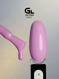 GL-1201 Pinky Gel Polish Black image 1