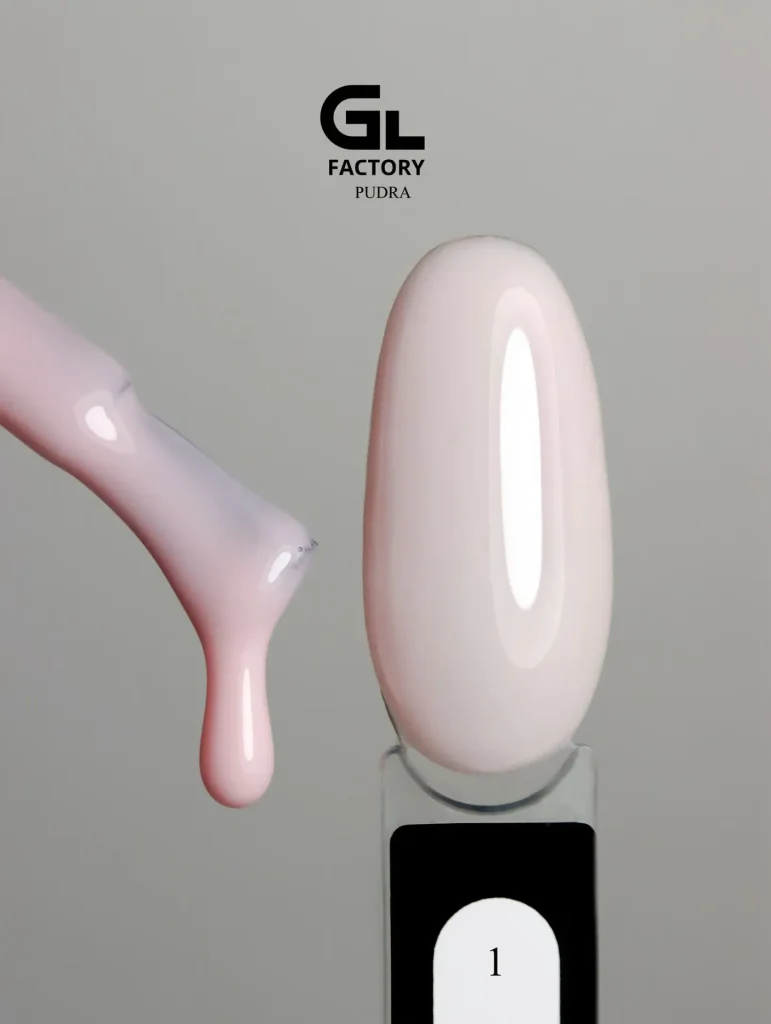 GL-1210 Pudra Gel Polish Black