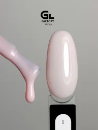 GL-1210 Pudra Gel Polish Black image 1