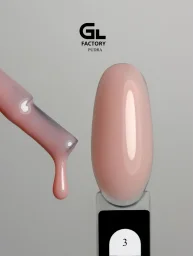 GL-1213 Pudra Gel Polish Black image 1