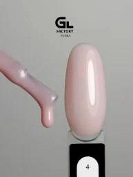 GL-2001 Pudra Gel Polish Black image 1