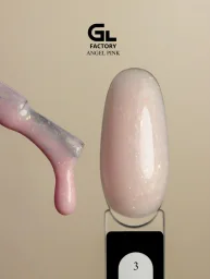 GL-2084 Angel Pink Gel Polish Black image 1