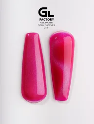 GL-2118 Neon Cat Eye Gel Polish Black image 1