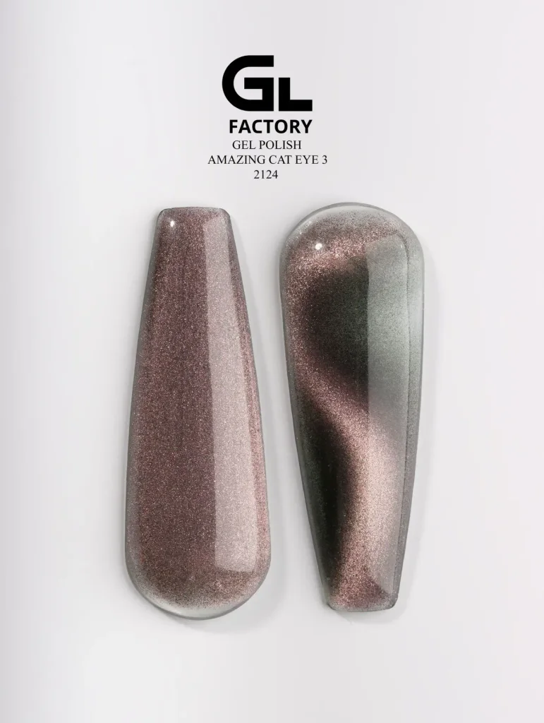 GL-2124 Amazing Cat Eye Gel Polish Black