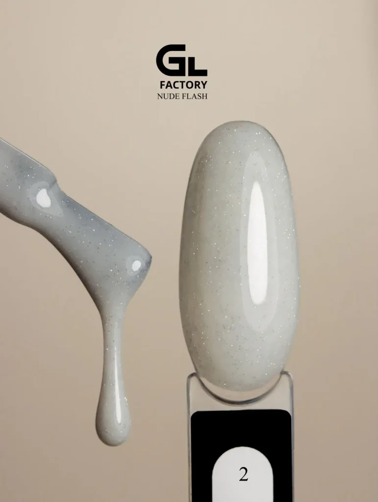 GL-2170 Nude Flash Gel Polish Black