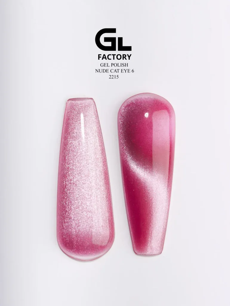 GL-2215 Nude Cat Eye Gel Polish Black