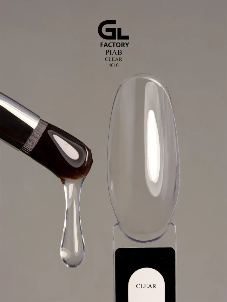 GL-4010 PIAB gel in a bottle Сlear Extension gels (Transparent)