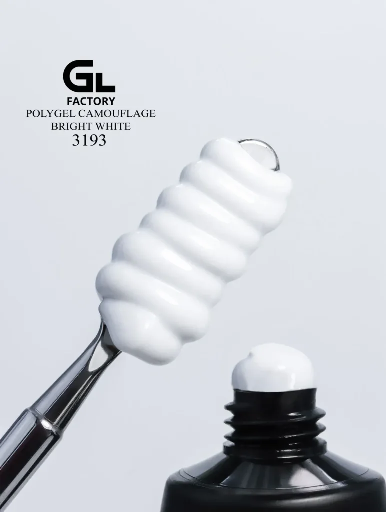 GL 3193 Material PolyGel Camouflage Bright White 50gr TPO HEMA FREE