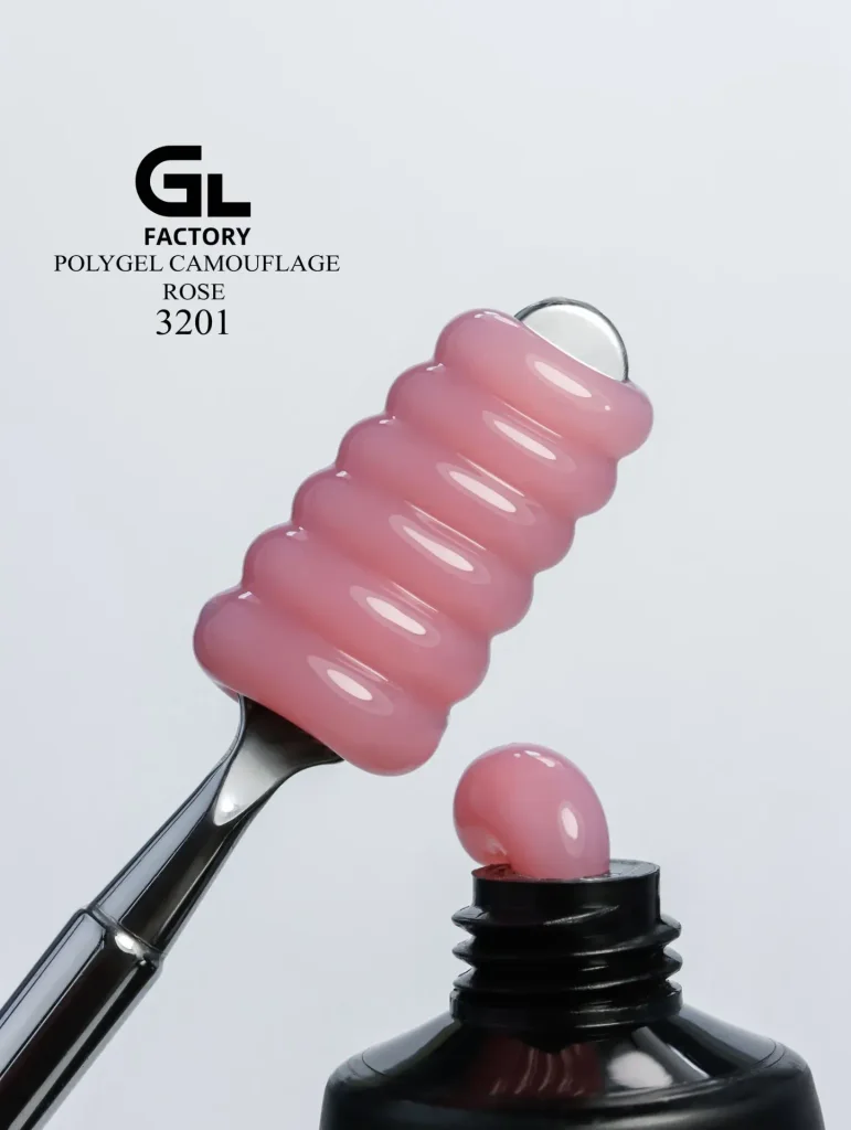 GL 3201 Material PolyGel Camouflage Rose 30gr TPO HEMA FREE