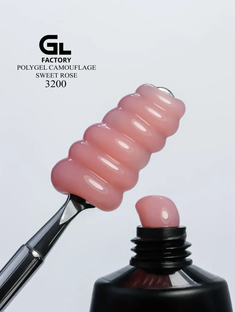GL 3200 Material PolyGel Camouflage Sweet Rose 30gr TPO HEMA FREE