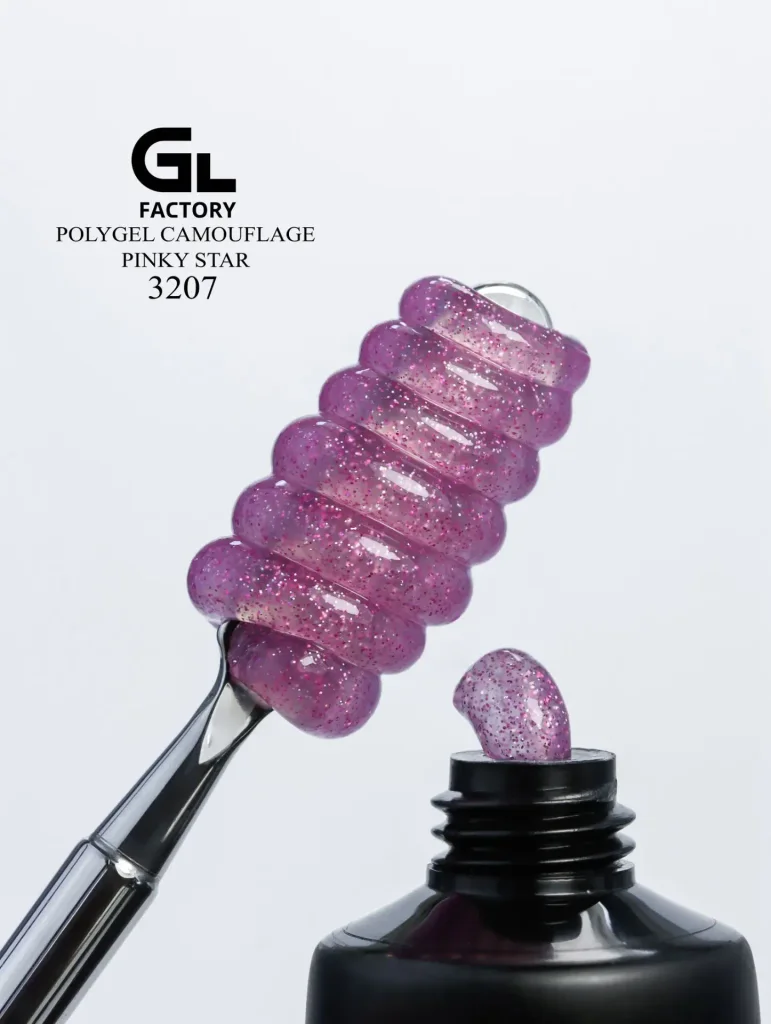 GL 3207 Material PolyGel Camouflage Pinky Star 30gr TPO HEMA FREE