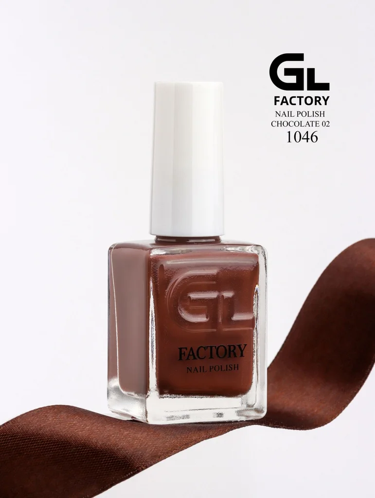 1046 Chocolate Color Gel Polish Chocolate 2 image 2