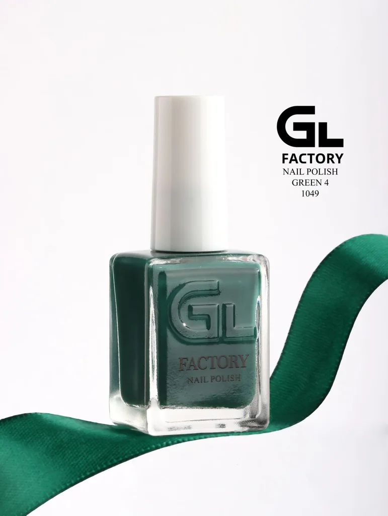 1049 Green Color Gel Polish Green 4 image 2