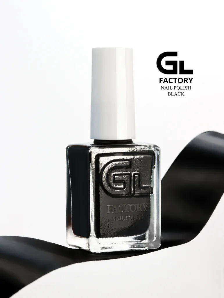 1048 Elite Black Color Gel Polish Elite Black image 2