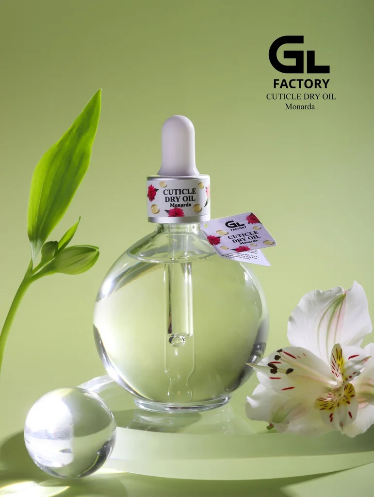 GL-5008 Care Cuticle Dry oil Monarda dark glass Cuticle Oil image 2