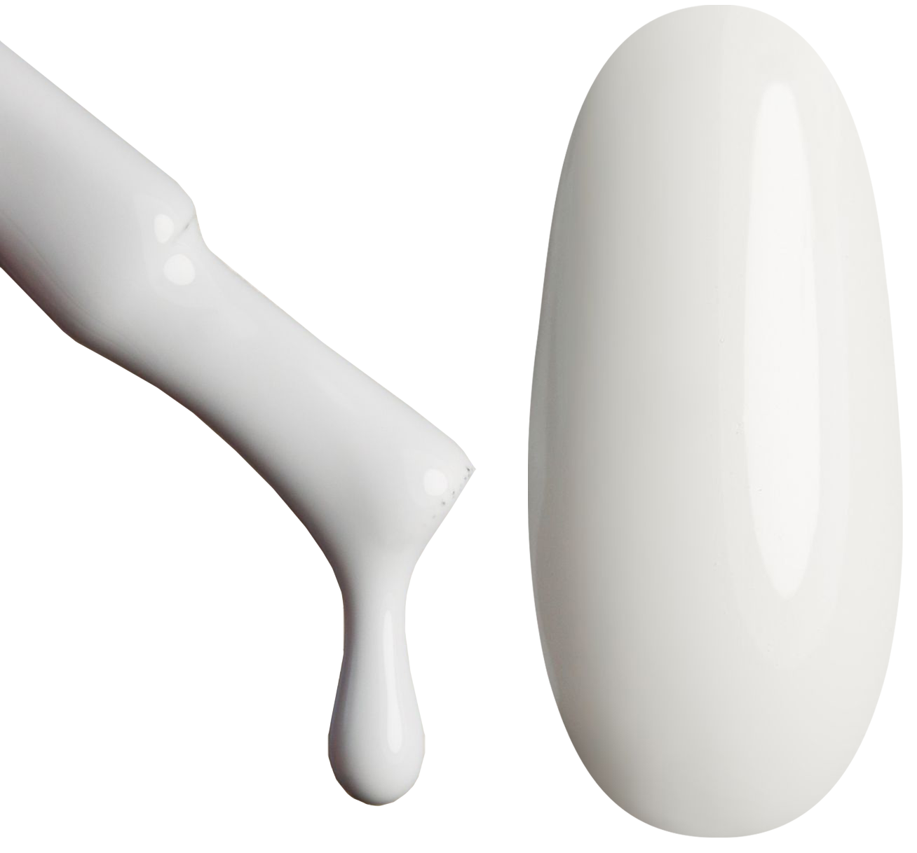 GL-1001 Color Snow White Gel Polish